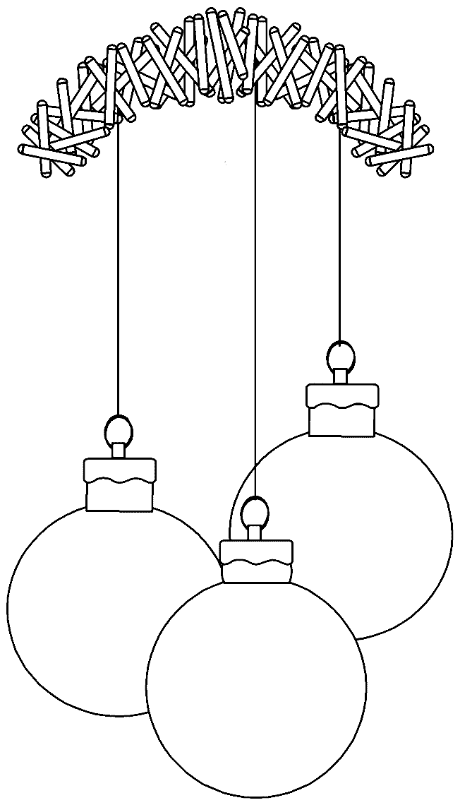 Bombki i ozdoby Świąteczne kolorowanki